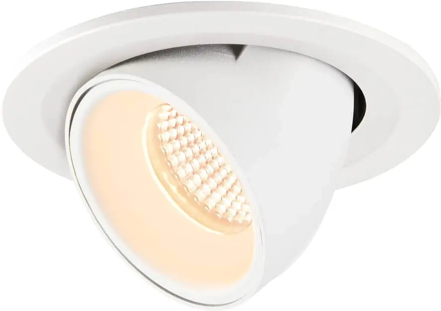 Heißes Angebot SLV NUMINOS® GIMBLE S, Deckeneinbauleuchte weiß 2700K 55°