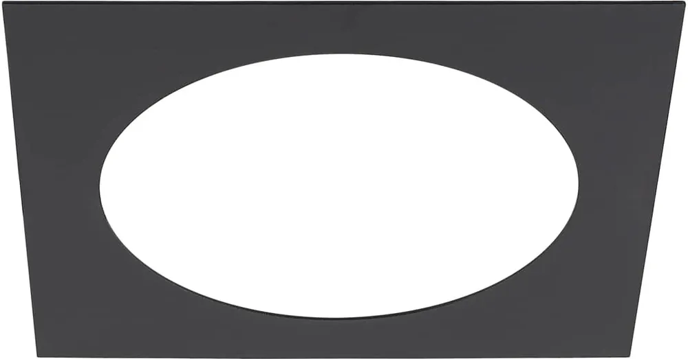SLV Numinos® XL Einbaurahmen, eckig 240/180mm schwarz Top-Seller