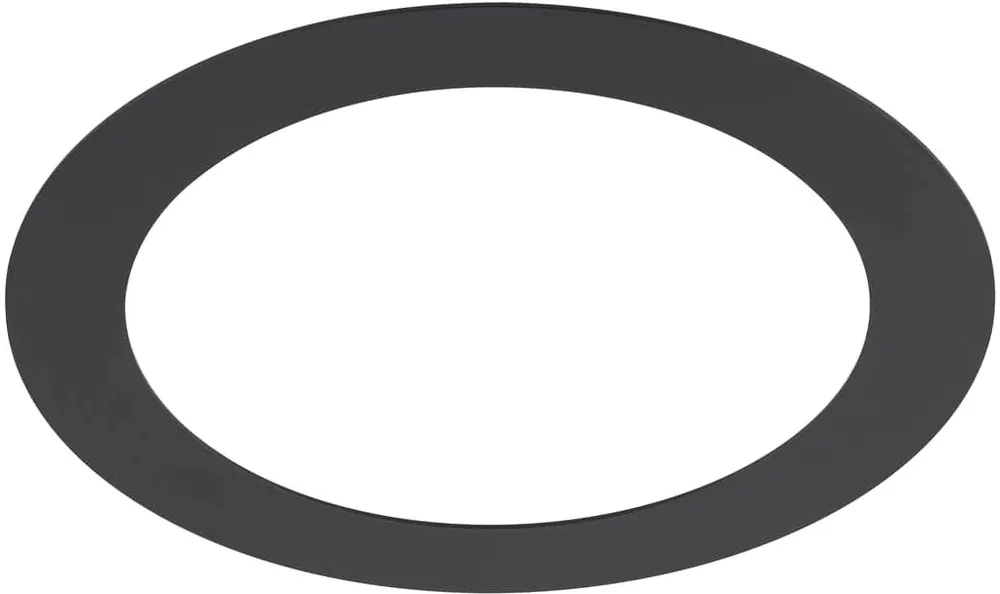 Echt SLV Numinos® XL Einbaurahmen, rund 240/180mm schwarz