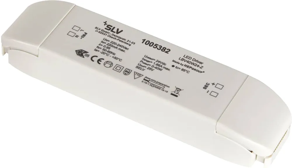 SLV LED Netzteil, 40W 24V Geprüft