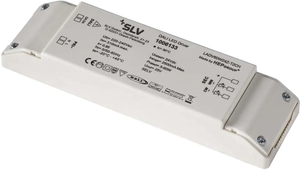SLV LED Netzteil, 60W | DALI 24V 2 Kanal Tunable White Gratis Versand