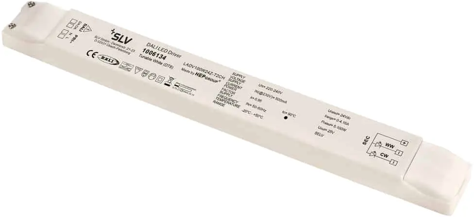 Markenware SLV LED Netzteil, 100W DALI 24V 2 Kanal Tunable
