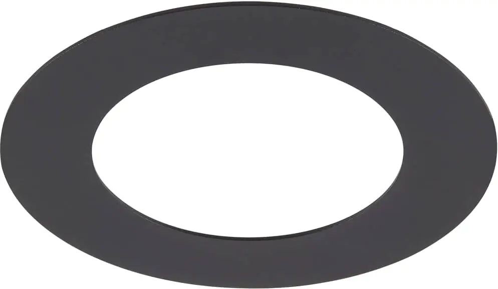 SLV Numinos® S Einbaurahmen, rund 160/100mm schwarz Geprüft