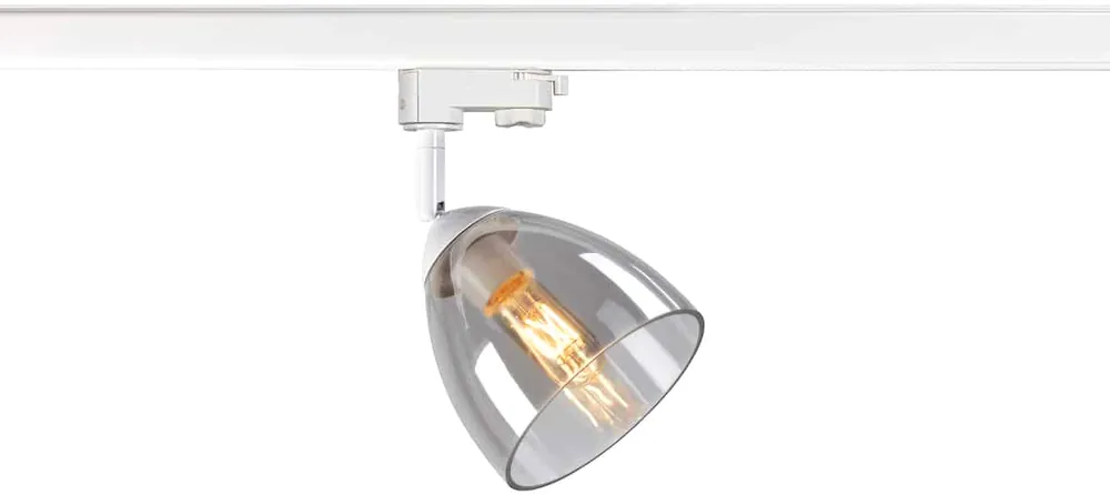 SLV PARA CONE GL GU10, 3 Phasen Spot weiß / transparent Nur Für Kurze Zeit