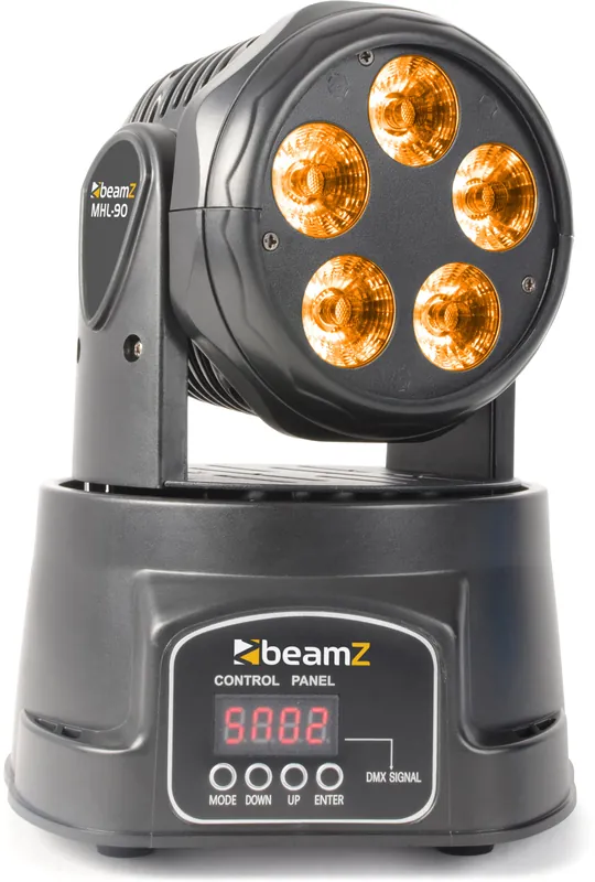 beamZ MHL90 Mini Moving Head Wash 5x 18W 6-in-1 LEDs Versand Am Gleichen Tag