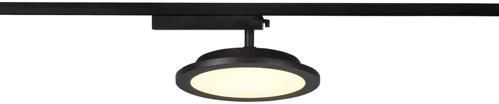 Online Kaufen SLV PANEL TRACK round 200mm, 1 Phasen Spot schwarz 18W 3000K
