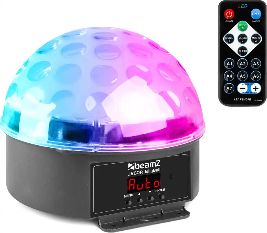 beamZ JB60R Jelly Ball DMX LED 6 Farben Letzte Chance