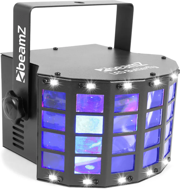 Echt beamZ LED Butterfly mit Stroboskop