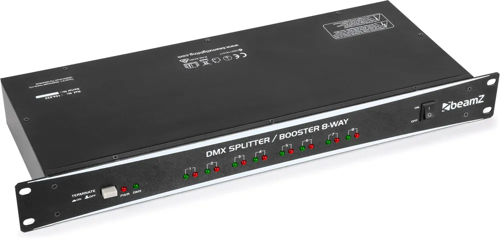 beamZ DMX Verteiler / Booster 8-fach Kracherpreis