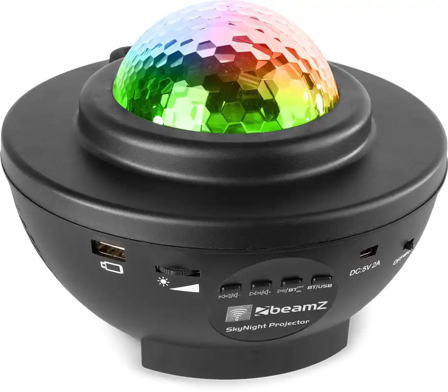 Echt beamZ SkyNight Projektor mit roten und grünen Sternen