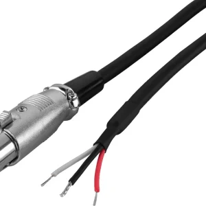 Preisknaller MONACOR MCA-100J/XP Adapterkabel, XLR-Kupplung, 1 m