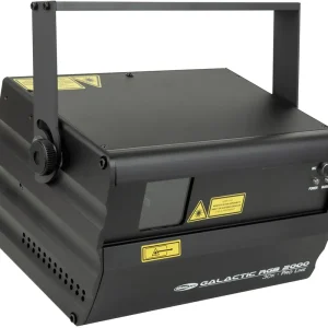 Zertifiziert SHOWTEC Galactic RGB-2000 2000-mW Vollfarb-Laser mit ILDA