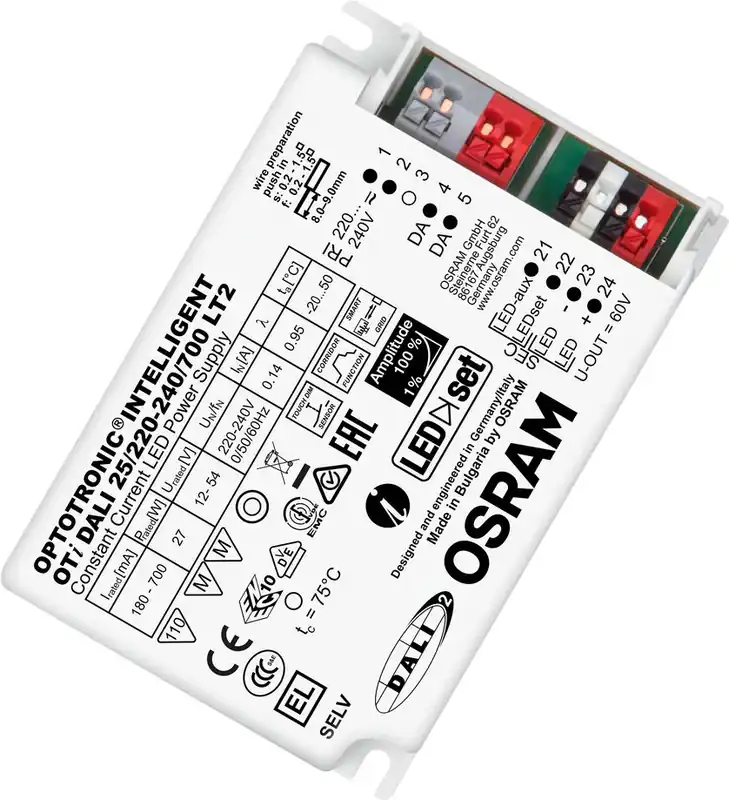 OSRAM OPTOTRONIC® Intelligent – DALI LT2 25/220…240/700 LT2 Knallerangebot