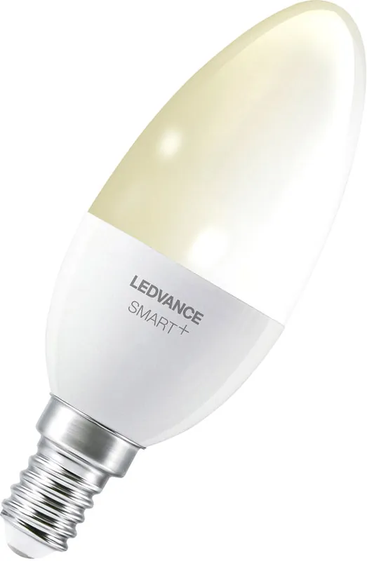 LEDVANCE Bluetooth SMART+ LED Lampe Kerze dimmbar (ex 40W) 5W / 2700K Warmweiß E14 Versand Am Gleichen Tag
