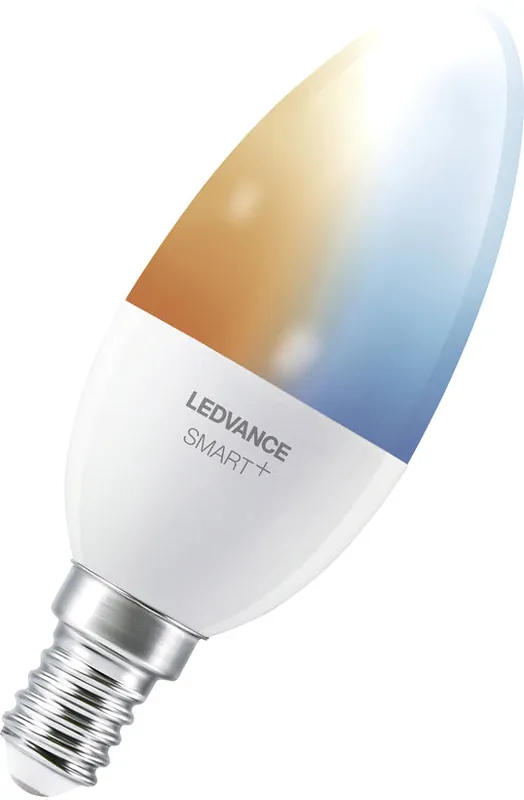 LEDVANCE Bluetooth SMART+ LED Lampe Kerze Tunable Weiß (ex 40W) 5W / 2700-6500K E14 Rabatt