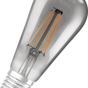 Versand Am Gleichen Tag LEDVANCE Bluetooth SMART+ Edison Kolbenform LED Filament Lampe dimmbar (ex 44W) 6W / 2700K