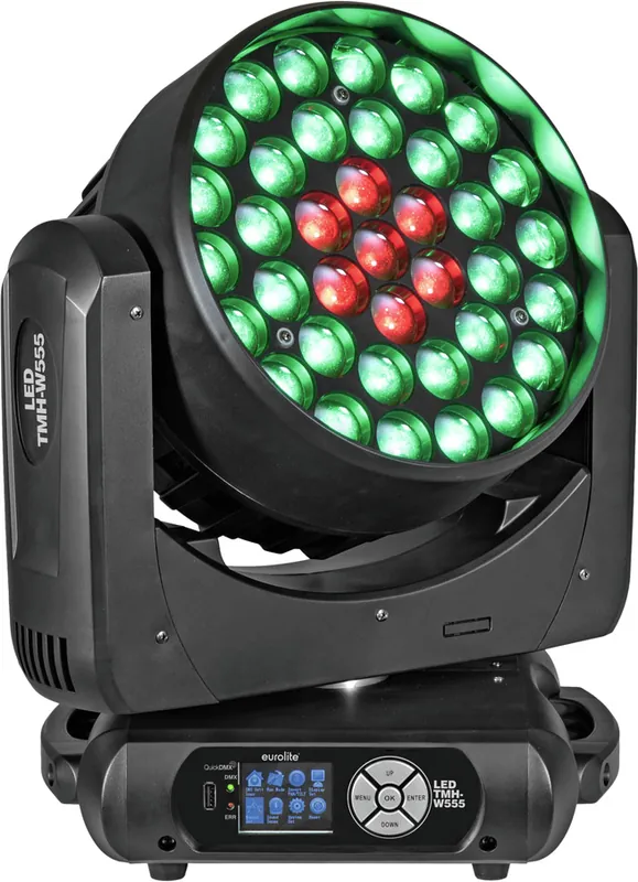 Preisreduziert EUROLITE LED TMH-W555 Moving-Head Wash Zoom