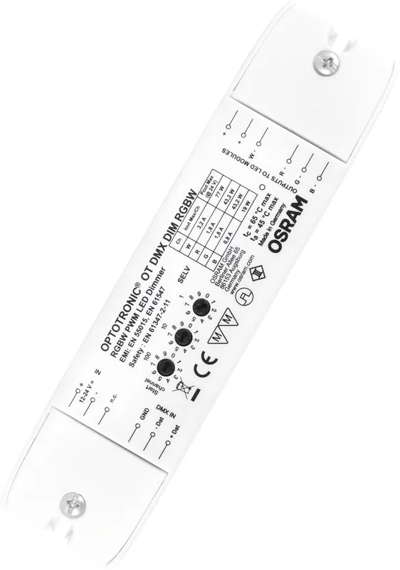 OSRAM CV-Dimmer mit DMX RGBW DIM Echt