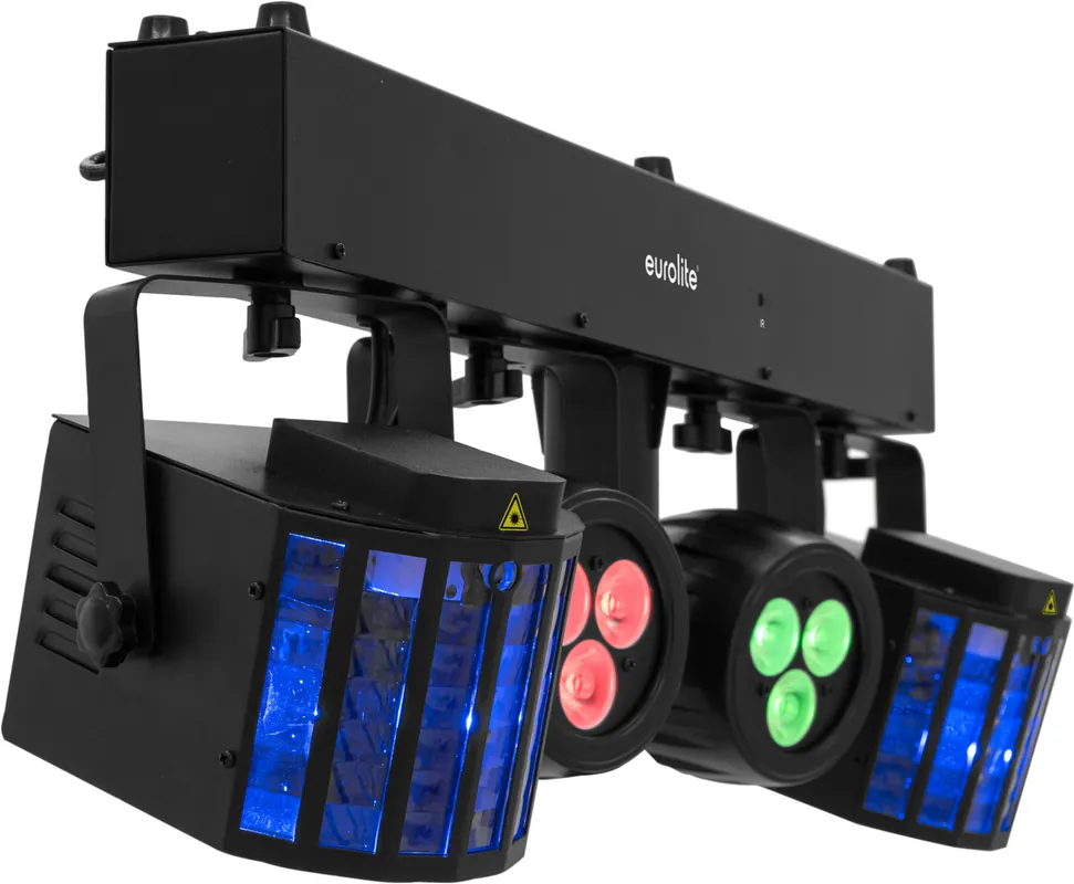 Knallerangebot EUROLITE LED KLS-120 Laser FX II Kompakt-Lichtset