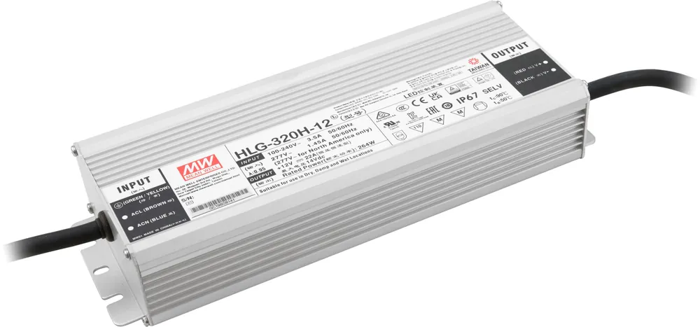 MEANWELL LED-Netzteil 264W / 12V IP67 Super-Preis