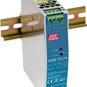 Gratis Versand MEANWELL DIN-Schienen-Netzteil 75 W/24 V DC Mean Well NDR-75-24