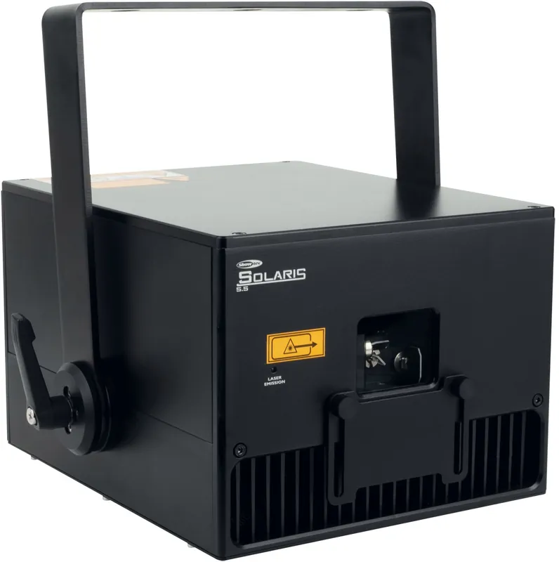 Direktkauf SHOWTEC Solaris 5.5 Hochleistungs-RGB-Laser mit Pangolin FB4