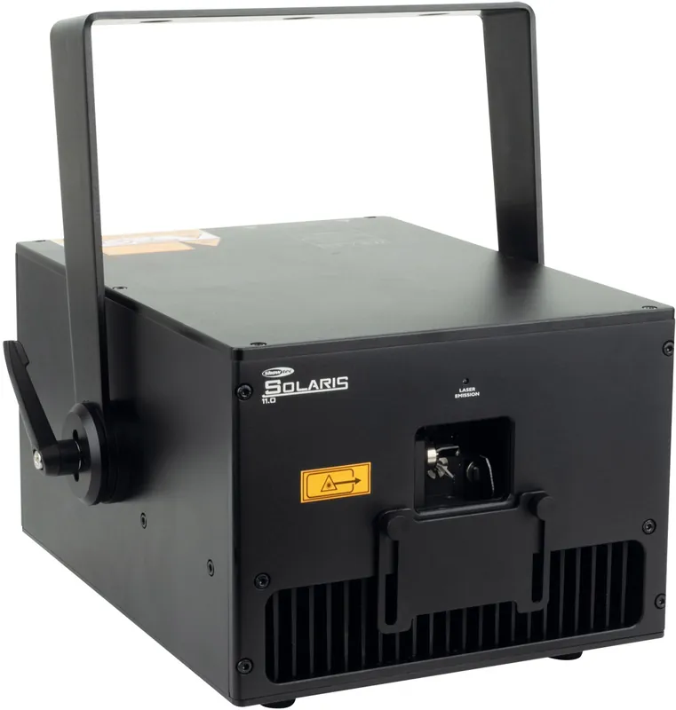 Sonderaktion SHOWTEC Solaris 11.0 Hochleistungs-RGB-Laser mit Pangolin FB4