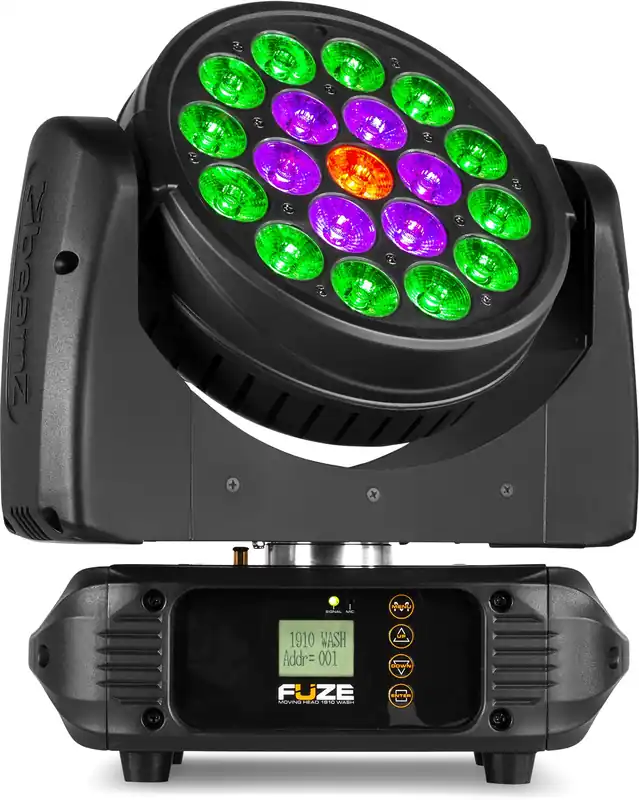 Aktuell beamZ Fuze1910 Wash Moving Head mit Ringsteuerung