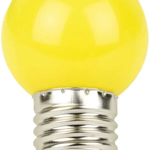 SHOWGEAR G45 LED-Glühlampe E27 1 W – gelb – nicht dimmbar Begrenztes Angebot