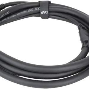 Kracherpreis DAP-Audio FP21 Hybridkabel – Power Pro & 5-poliger XLR – DMX / Stromversorgung 1,5 m – schwarzer