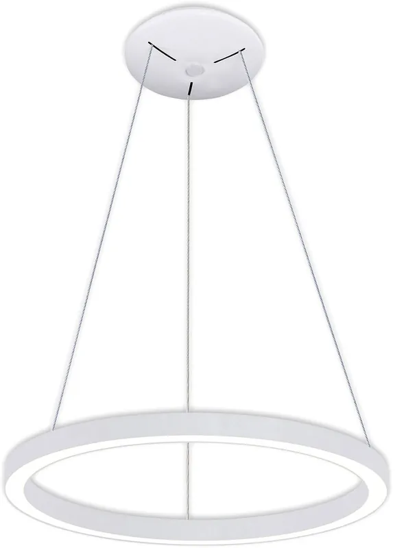 ISOLED LED Hängeleuchte Circle 580 weiß, 48W, rund, ColorSwitch 3000|3500|4000K, dimmbar Mega-Angebot