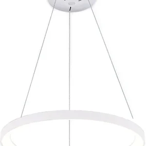 Sonderaktion ISOLED LED Hängeleuchte Orbit 580, weiß, 48W, rund, ColorSwitch 3000|3500|4000K, dimmbar