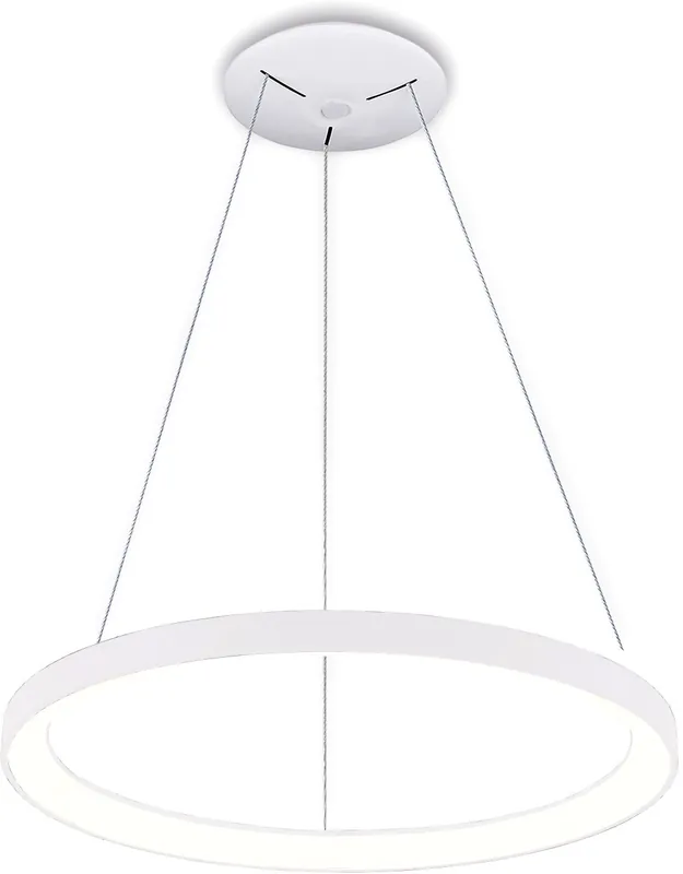 Sonderaktion ISOLED LED Hängeleuchte Orbit 580, weiß, 48W, rund, ColorSwitch 3000|3500|4000K, dimmbar