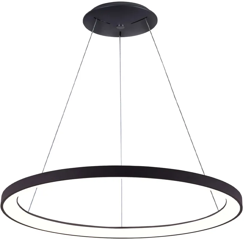 Preiswert ISOLED LED Hängeleuchte Orbit 780, schwarz, 60W, rund, ColorSwitch 3000|3500|4000K, dimmbar