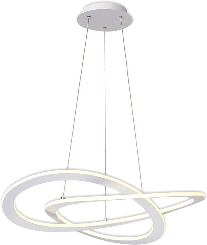 Neue Ware ISOLED LED Hängeleuchte Design 600, weiß, 40W, rund, 3000K, dimmbar