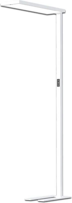 ISOLED LED Office Pro Stehleuchte Up|Down, 80W|20W, silber, UGR Preis Gesenkt