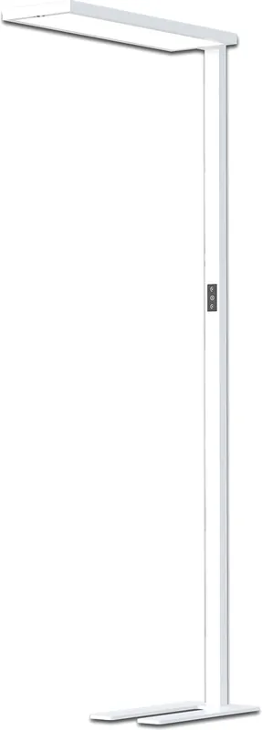 Sonderaktion ISOLED LED Office Pro Stehleuchte Up|Down, 80W|20W, Weiß, UGR