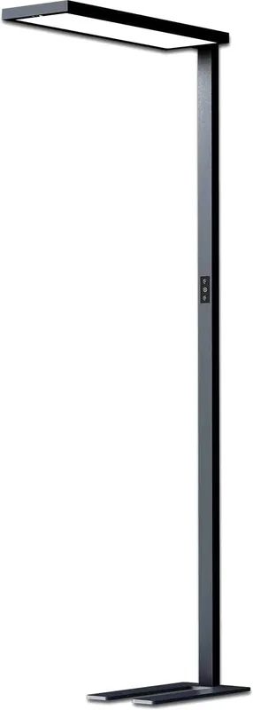 ISOLED LED Office Pro Stehleuchte Up|Down, 80W|20W, schwarz, UGR Bestseller