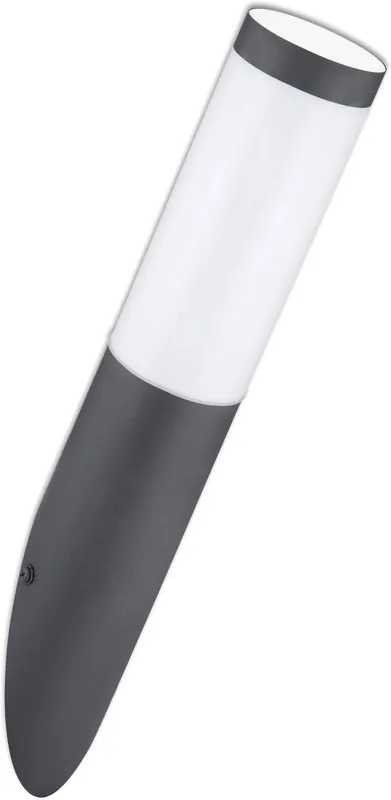 Kostenloser Rückversand ISOLED Wandleuchte anthrazit, IP44, 1x E27 Fassung, exkl. Leuchtmittel