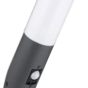 Begrenztes Angebot ISOLED Wandleuchte anthrazit, PIR Bewegungssensor, IP44, 1x E27 Fassung, exkl. Leuchtmittel
