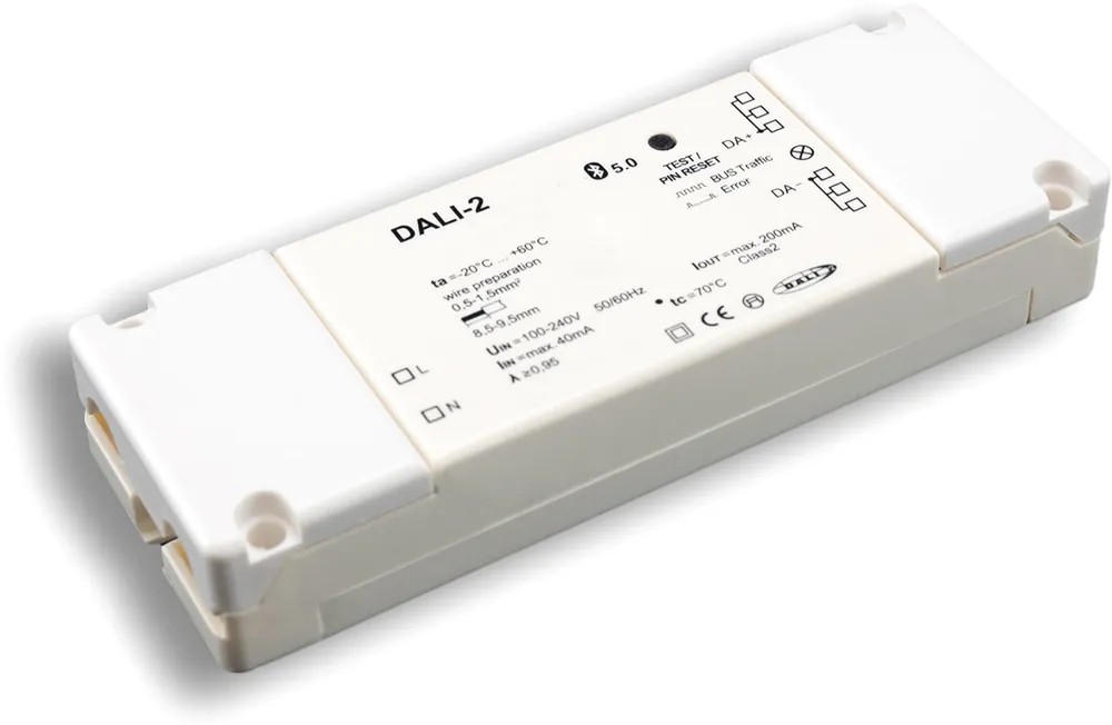 Solange Der Vorrat Reicht ISOLED DALI-2 Interface Bluetooth 5.0 Master-Controller inkl. App, 100-240V AC