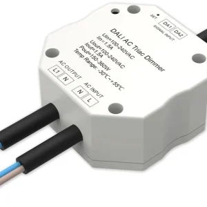 Aktuell ISOLED DALI-Phasenabschnitt-Dimmer für dimmbare 230V LED Leuchten/Trafos, 200VA