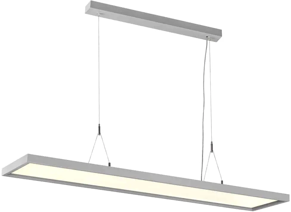 SLV WORKLIGHT, Pendelleuchte silber 57W 4000K 80° Preisreduziert