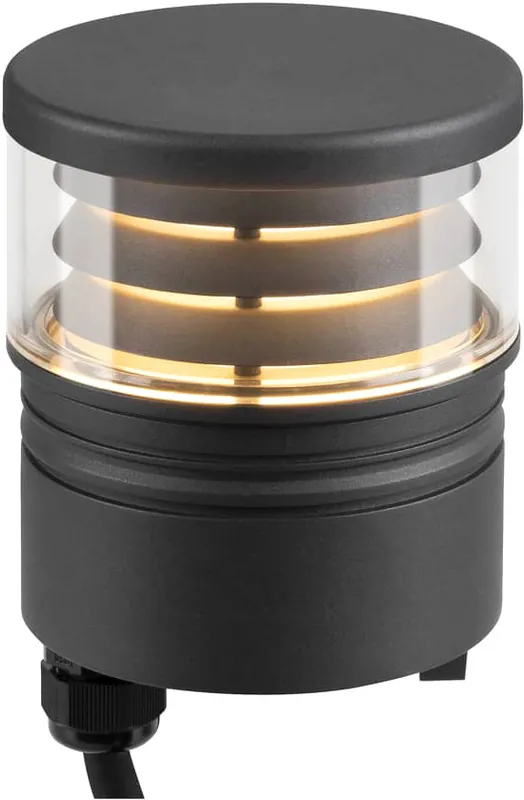 Bestpreis SLV M-POL S Polehead, Louver Leuchtenkopf, anthrazit, 19W, 260/270lm, 2700/3000K, CRI90, DALI