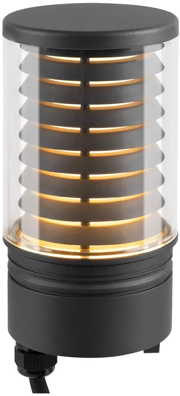 Markenprodukt SLV M-POL M Polehead, Louver Leuchtenkopf, anthrazit, 11W, 190/210lm, 2700/3000K, CRI90