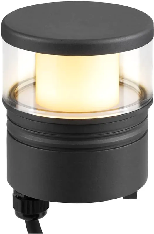 Zertifiziert SLV M-POL S Polehead, Leuchtenkopf, anthrazit, 11W, 470/510lm, 2700/3000K, CRI90