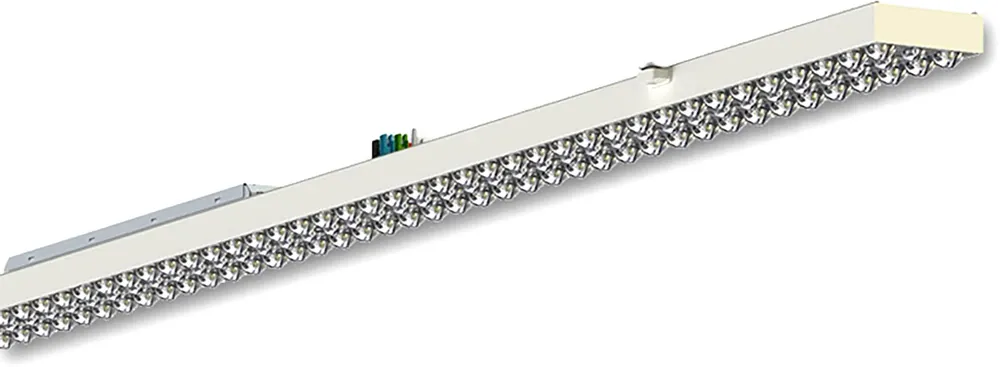 Geprüft ISOLED FastFix LED Linearsystem S Modul 1,5m 25-75W, 4000K, 25° links, DALI dimmbar