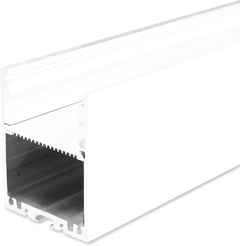 Nur Heute ISOLED LED Aufbauprofil LAMP30 Aluminium weiß RAL 9003 200cm