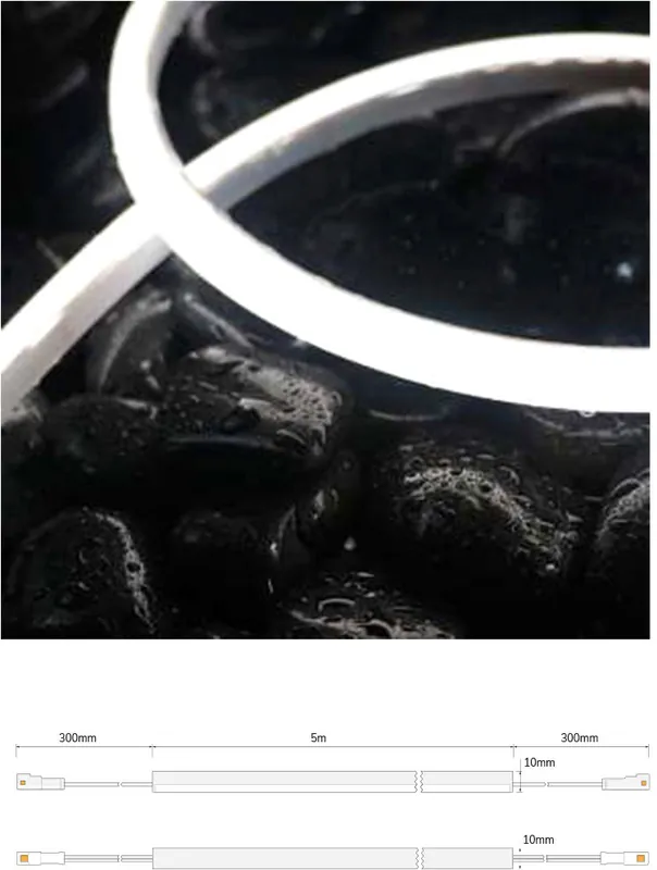 Jetzt Kaufen ISOLED LED NeonPRO Flexband 270° 1010, 24V, 10W, IP68, 2700-6000K weißdynamisch, 240 LED/m