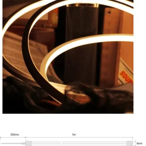 Aktuell ISOLED LED NeonPRO Flexband 0606, 24V, 6W, IP67, 3500K, 240 LED/m